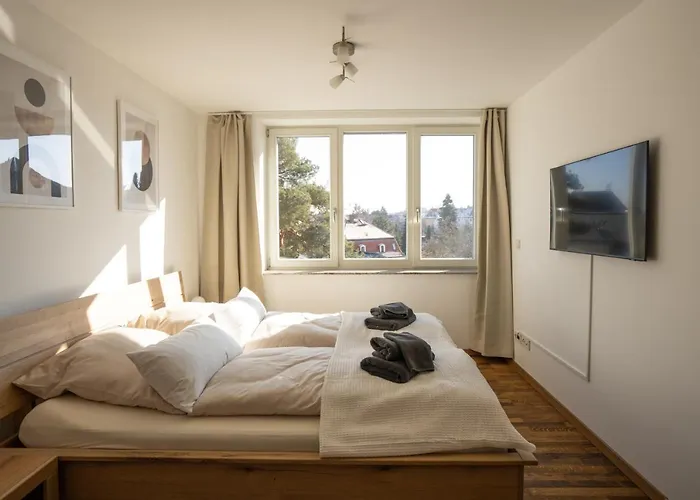 Apartman Hochwertiges / 120m² / Dachterrasse / Parking Drezda